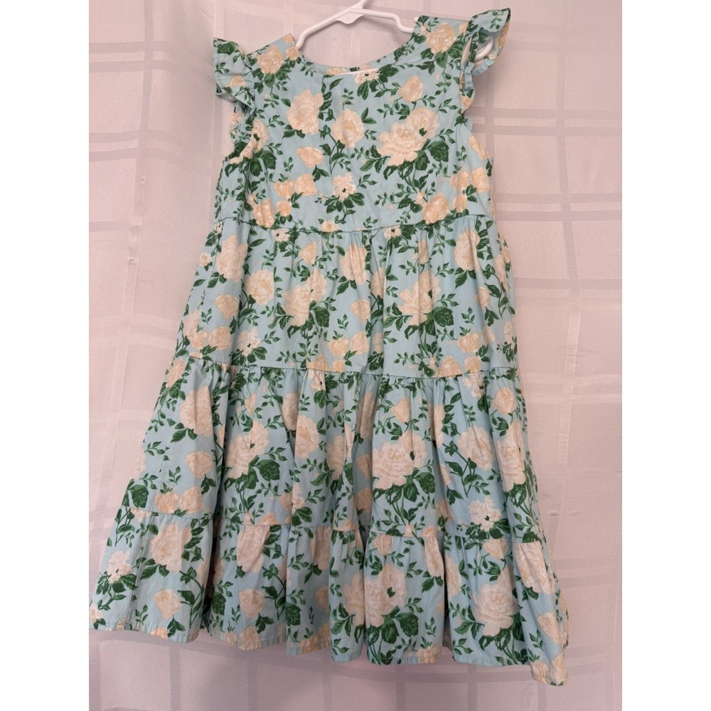 Blueberi boulevard Cottage-Core A-Line Girl's Size 6X Long Dress